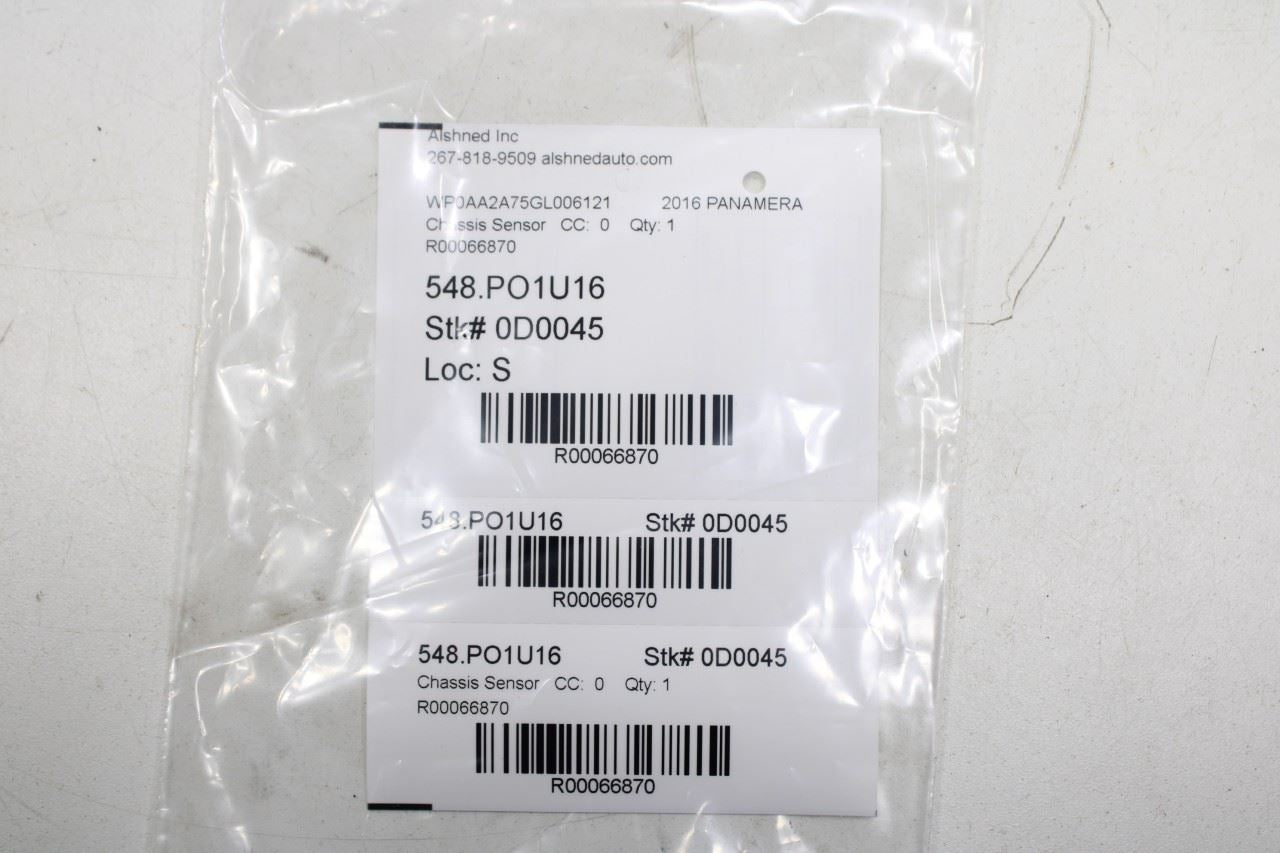 2014-2016 Porsche Panamera 4 Front or Rear Parking Aid Sensor 5Q0-919-275-B OEM - Alshned Auto Parts