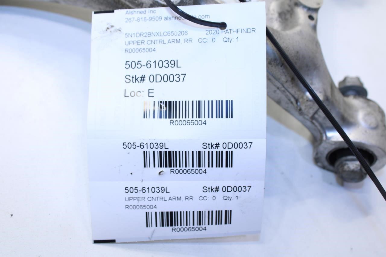 2013-2020 Nissan Pathfinder SV FWD Rear Left Side Upper Control Arm 55502-3JA0B - Alshned Auto Parts