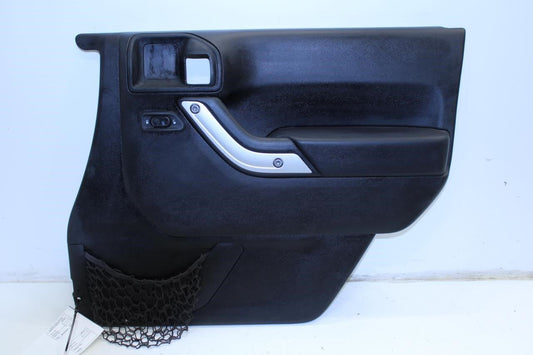 2011-2017 Jeep Wrangler Sahara Front Right Passenger Door Trim Panel 1QJ36DX9AF - Alshned Auto Parts
