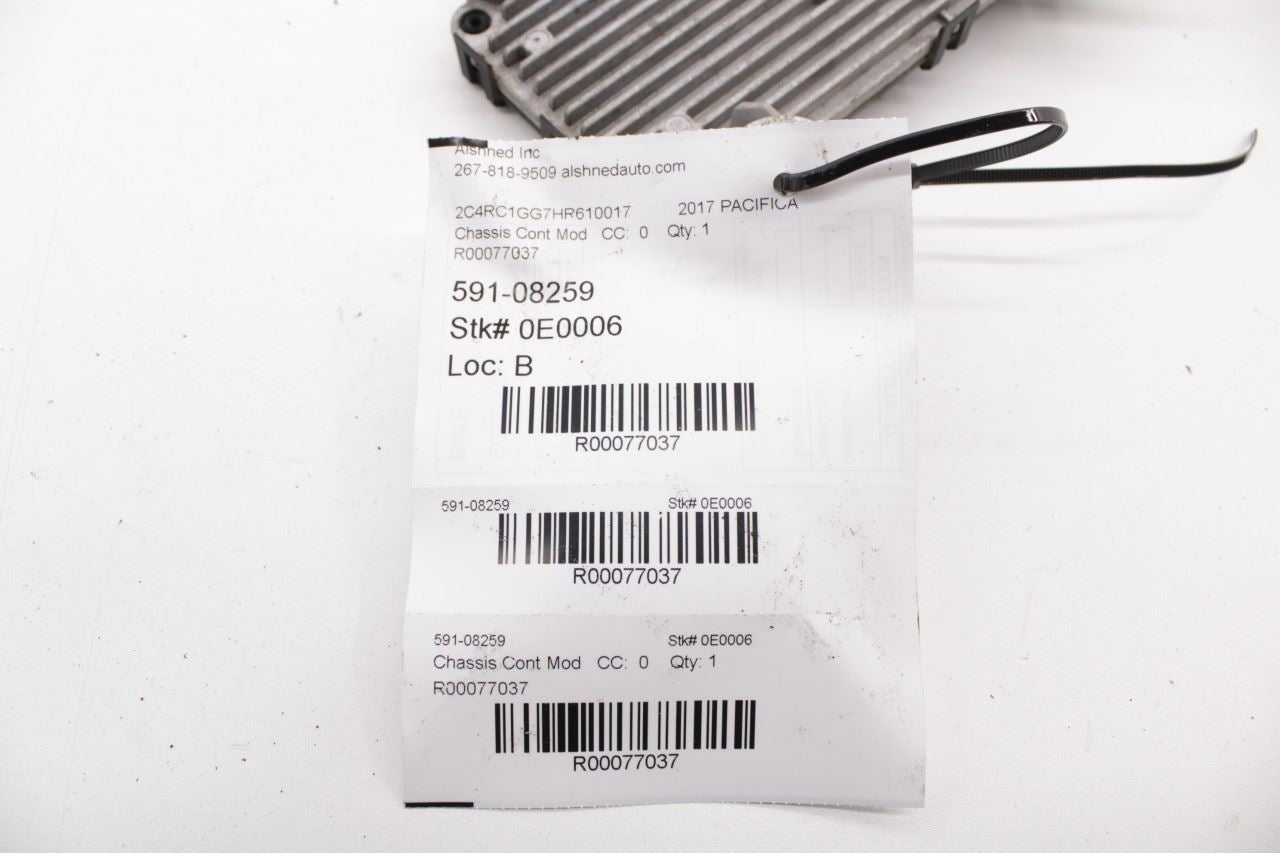 2017 Chrysler Pacifica Limited 3.6L Transmission Control Module 68249614AA - Alshned Auto Parts