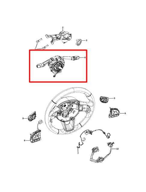 2018-2021 Jeep Compass Steering Column Turn Signal Wiper Switch 6BZ87LXHAB OEM - Alshned Auto Parts