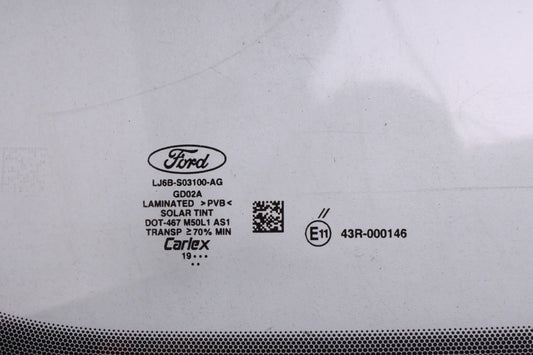 2020-2022 Ford Escape SEL Front Windshield Window Glass LJ6B-S03100-AG OEM - Alshned Auto Parts