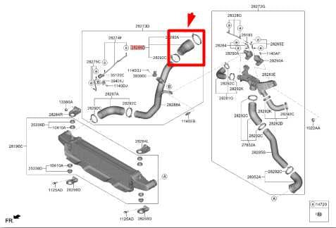 18-23 Kia Stinger GT1 3.3L Intercooler Outlet Hose Tube Adapter 28289-3L200 OEM - Alshned Auto Parts