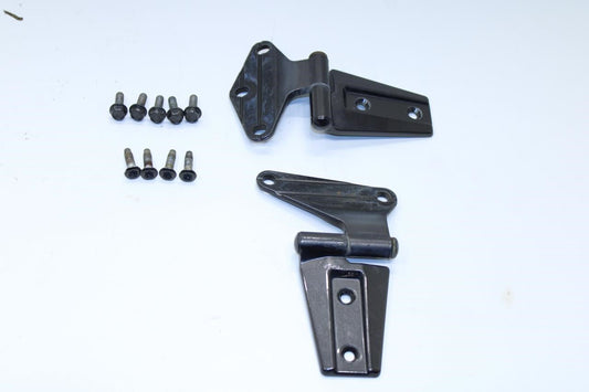 07-18 Jeep Wrangler Sahara Rear Right Door Hinge Upper and Lower Set 55395384AH - Alshned Auto Parts