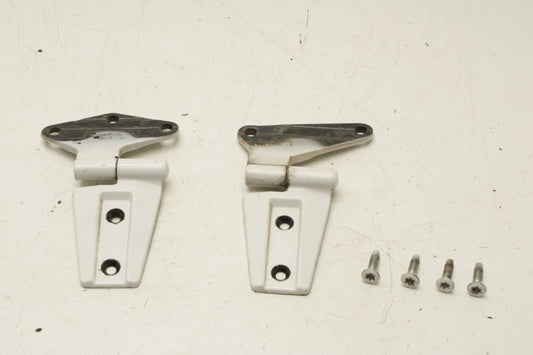 10-14 Jeep Wrangler Sport Front Door LH Side Hinge Upper and Lower Set w/ Screws - Alshned Auto Parts