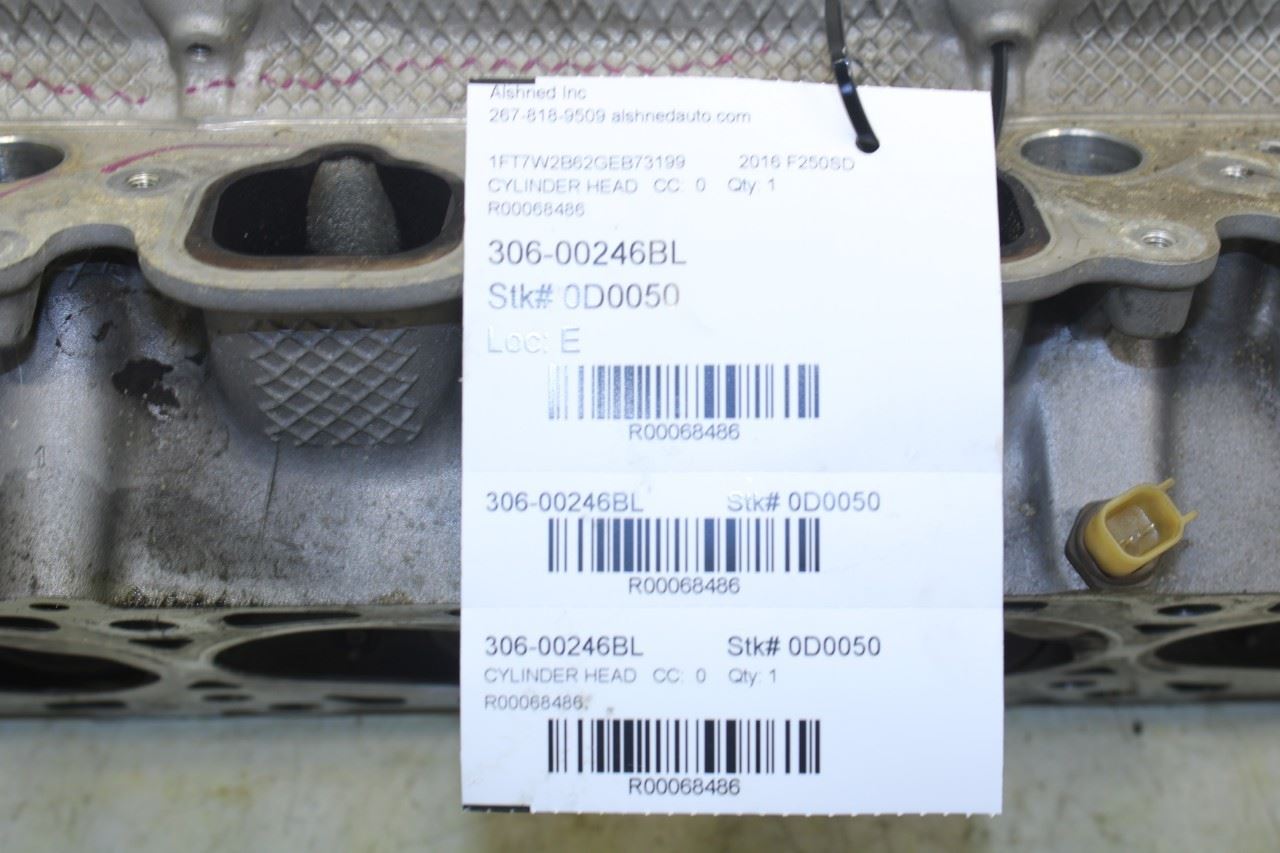 2011-2016 Ford F250 Crew Cab 6.2L Left Side Engine Cylinder Head VIN 6 8th digit - Alshned Auto Parts