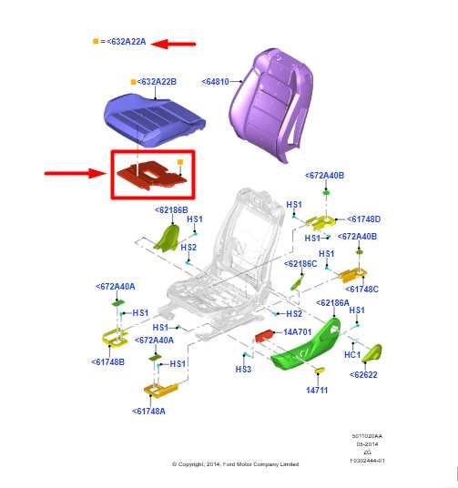 2018-2023 Ford Mustang Front Passenger Seat Occupant Sensor JR3B-603B16-AC OEM - Alshned Auto Parts