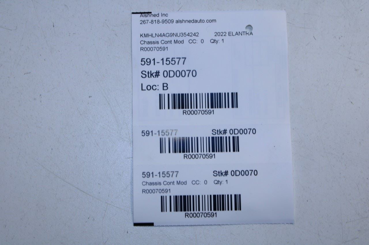 2021-2023 Hyundai Elantra SEL Console Phone Wireless Charger Module 95560-L0000 - Alshned Auto Parts