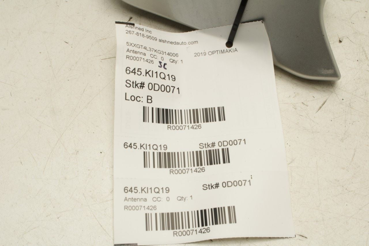 19-2020 Kia Optima LX Roof Exterior Shark Fin Combination Antenna 96210-D5101KCS - Alshned Auto Parts