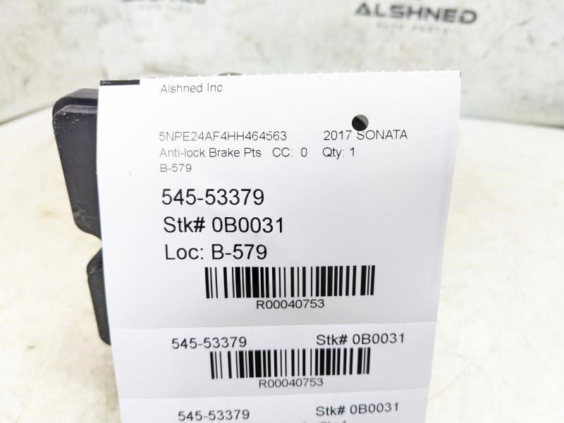 2016-2017 Hyundai Sonata Anti-Lock Brake Pump Control Module 58920-C2201 OEM - Alshned Auto Parts