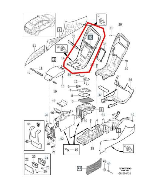 12-16 Volvo XC60 2.0L Front Dashboard Climate Control Bezel Panel Trim 31351368 - Alshned Auto Parts