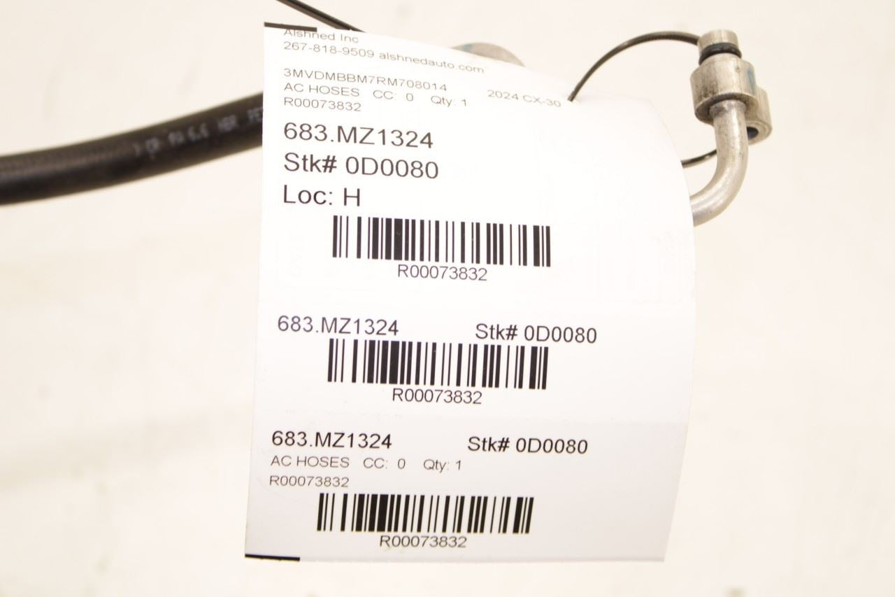 2021-2025 Mazda CX30 S 2.5L AWD AC Conditioning Pressure Liquid Hose Tube Pipe - Alshned Auto Parts