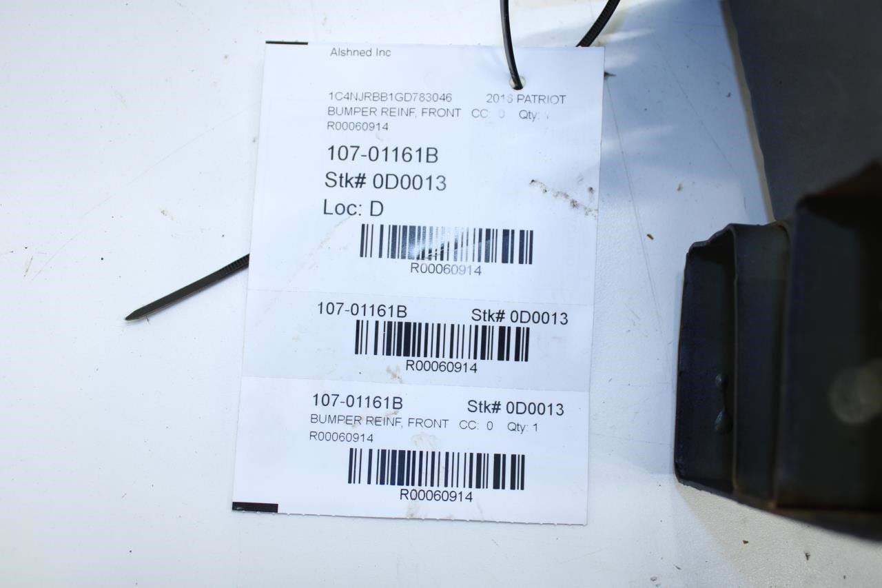 2011-2017 Jeep Patriot Compass Front Bumper Reinforcement Impact Bar 05116373AE - Alshned Auto Parts