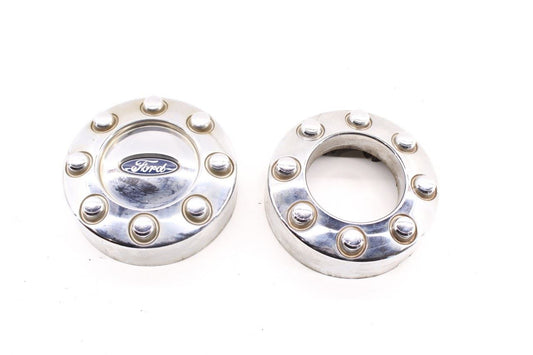 2005-2016 Ford F-250 Lariat Wheel Center Hub Cap Cover Set of 2 5C3Z-1130-LA OEM - Alshned Auto Parts
