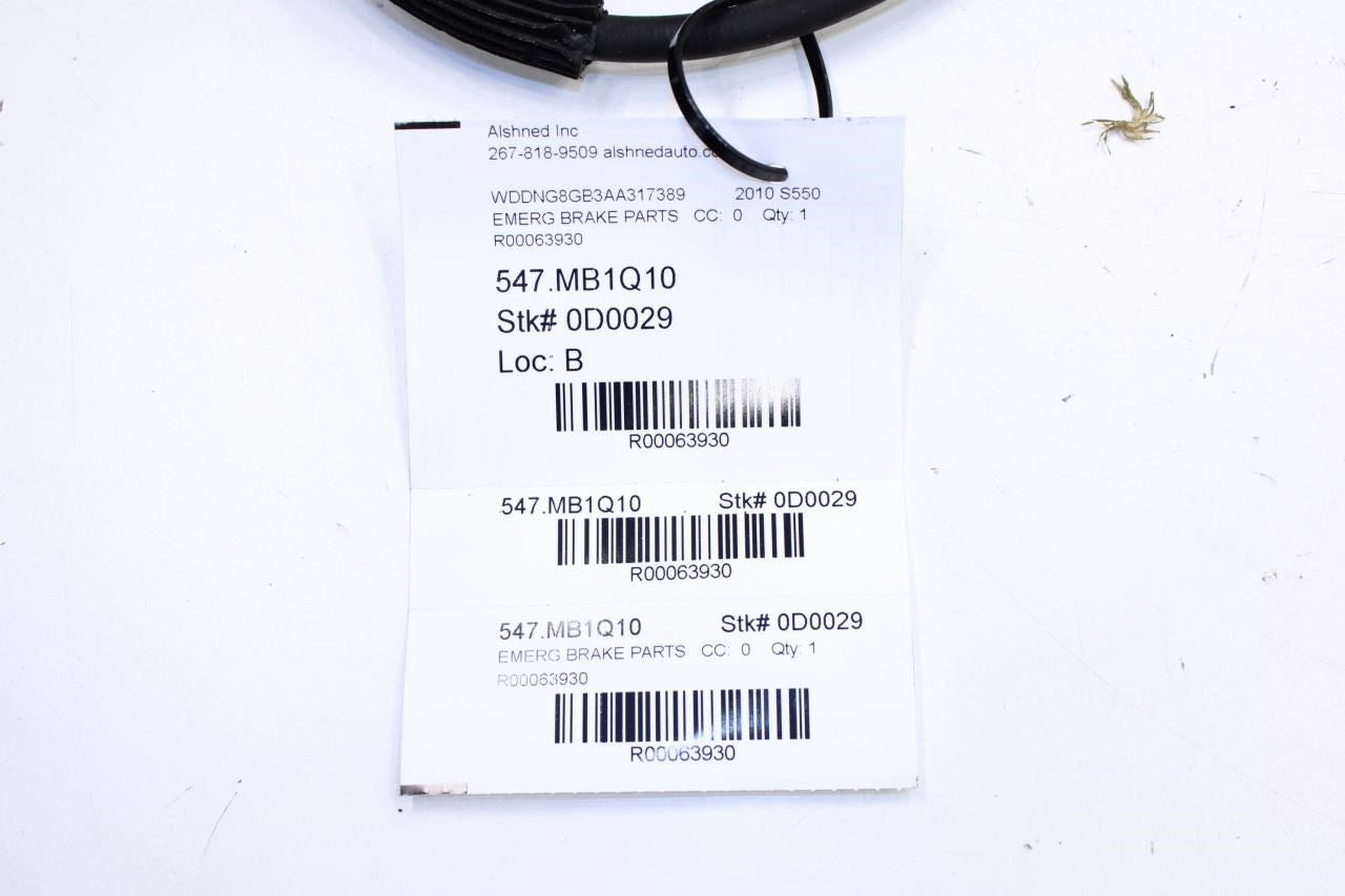 07-11 Mercedes-Benz S550 Emergency Electric Parking Brake Actuator 221-430-28-49 - Alshned Auto Parts