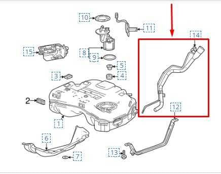 2018-2024 GMC Terrain Denali 1.5L Fuel Filler Neck Tube Pipe 84814671 OEM - Alshned Auto Parts