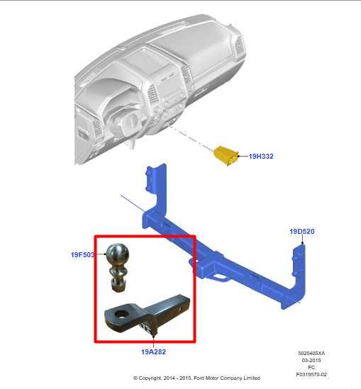 15-20 Ford F150 Super Cab Lariat 2.7L 4WD Trailer Hitch Ball Mount Kit Class IV - Alshned Auto Parts