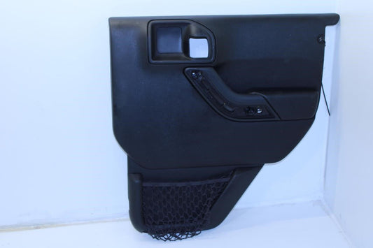 2011-2017 Jeep Wrangler Sahara Rear Right Passenger Door Trim Panel 1QJ38DX9AF - Alshned Auto Parts