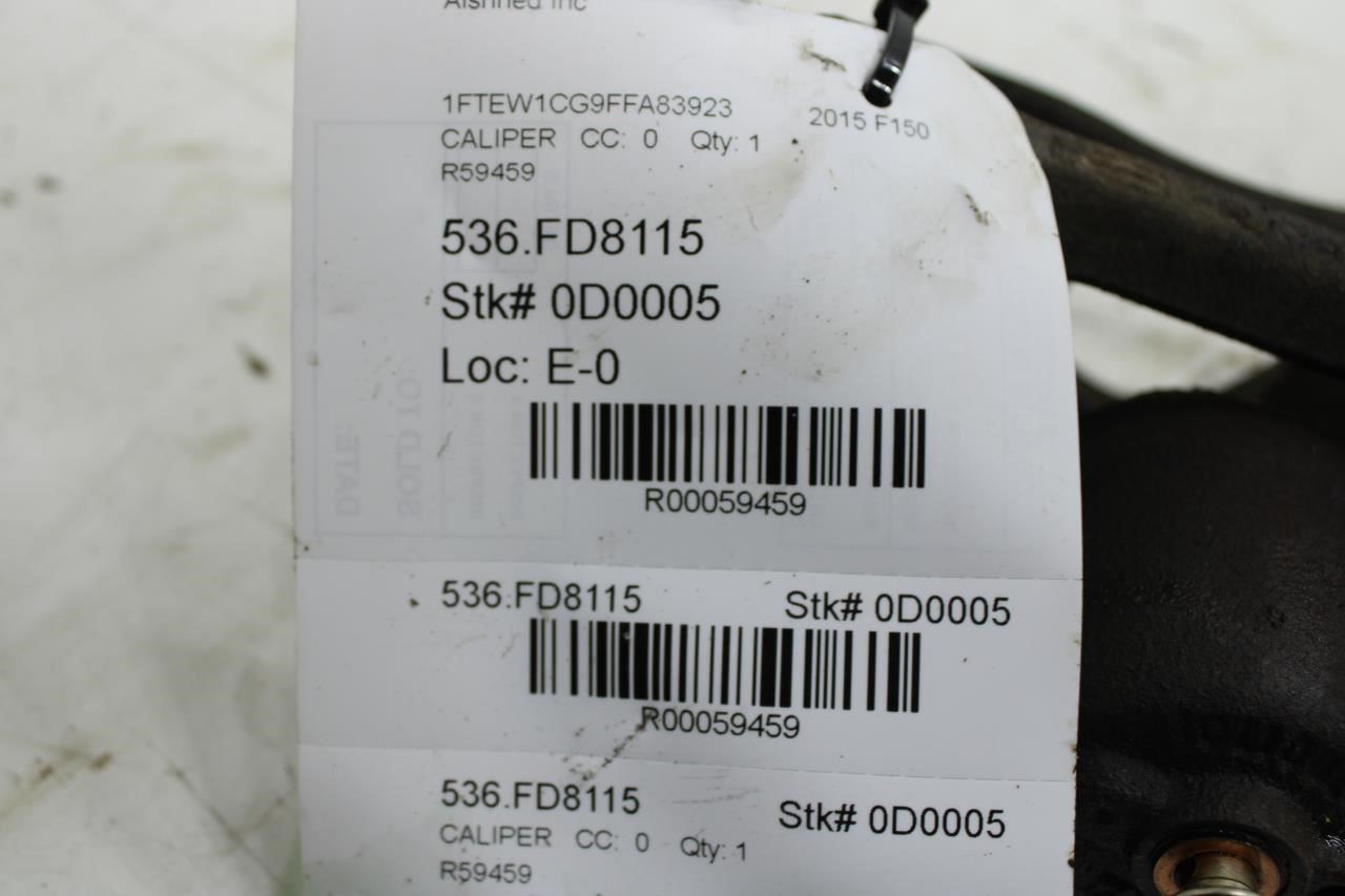 2015-2016 Ford F150 Platinum Rear Left Side Brake Disc Caliper FL3Z-2553-B OEM - Alshned Auto Parts