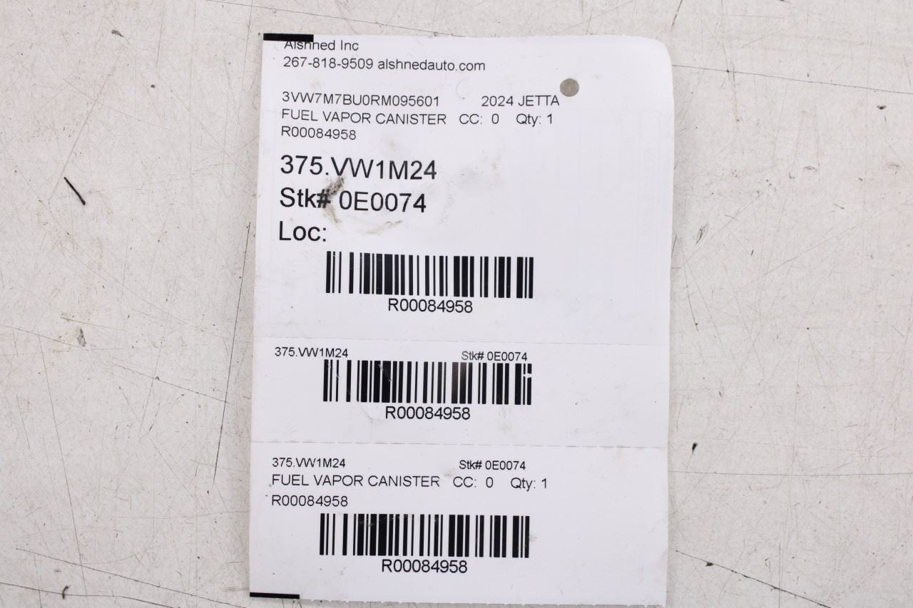 2022-2024 Volkswagen Jetta SE 1.5L Fuel Vapor Canister Assembly 5Q0-201-799-A - Alshned Auto Parts