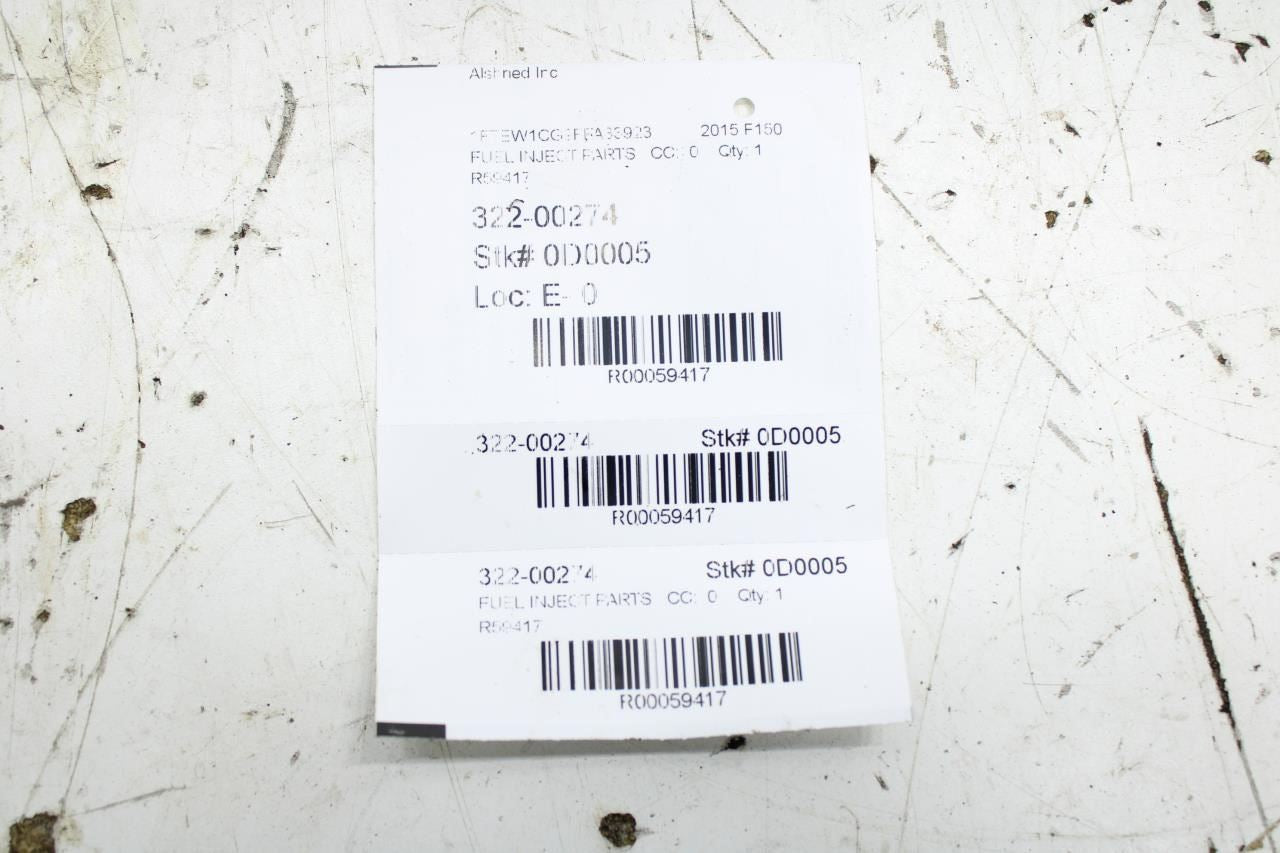 2011-2016 Ford F150 Platinum 3.5L turbo Engine Fuel Injectors w Rails Pair - Alshned Auto Parts