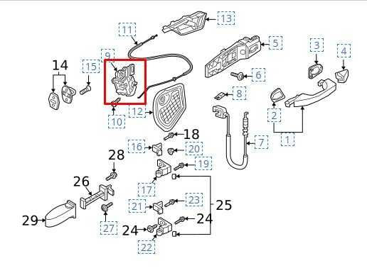 2019-2024 Audi Q3 S Line Rear Left Door Lock Latch Actuator 83A-839-015-B OEM - Alshned Auto Parts