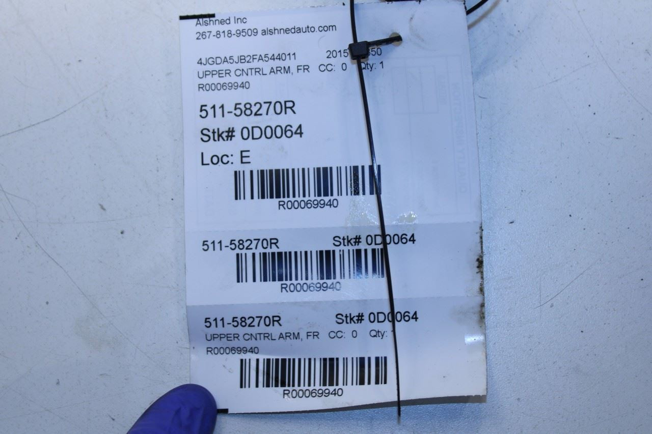 2012-15 Mercedes-Benz ML350 RWD Front Right Side Upper Control Arm 166-330-18-07 - Alshned Auto Parts