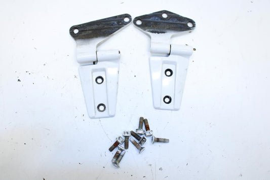 07-18 Jeep Wrangler Rear Left Door Hinge Upper and Lower w/ Bolts 55395393AE OEM - Alshned Auto Parts