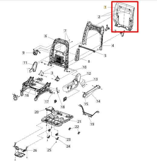2011-21 Jeep Grand Cherokee Front Left Side Seat Back Trim Panel 1UP05HL1AC OEM - Alshned Auto Parts