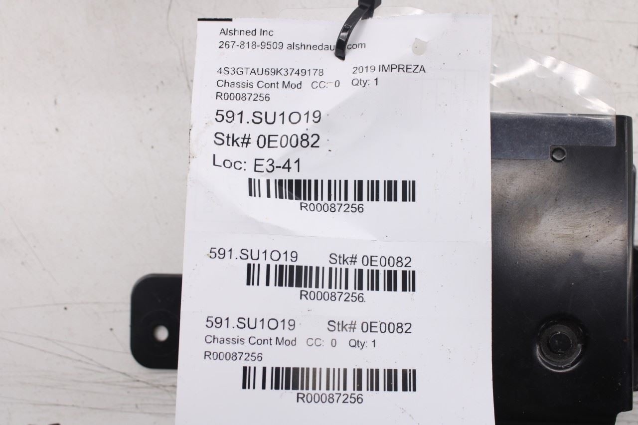 2017-2021 Subaru Impreza 2.0I Limited Telematics Sonar Control Computer Module - Alshned Auto Parts