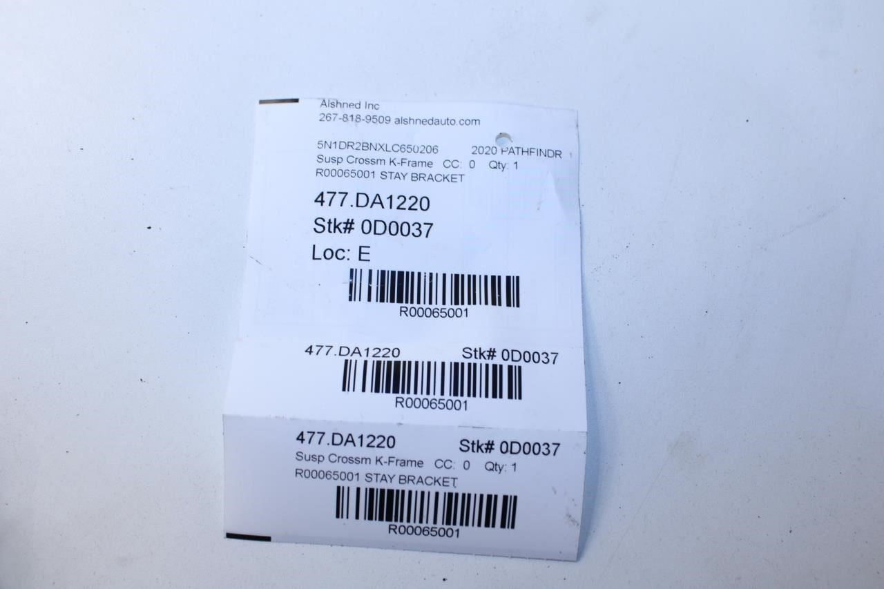 2013-24 Nissan Pathfinder SV FWD Rear LH and RH Differential Mount Stay Bracket - Alshned Auto Parts