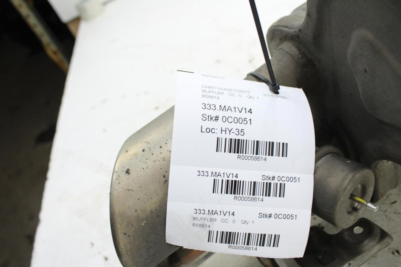 2014-2020 Maserati Ghibli 3.0L Rear Left Side Exhaust System Muffler Dual Tip - Alshned Auto Parts