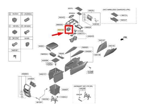 2019-2020 Hyundai Santa Fe Center Console Park Auto Hold Switch 93310-S2350 OEM - Alshned Auto Parts