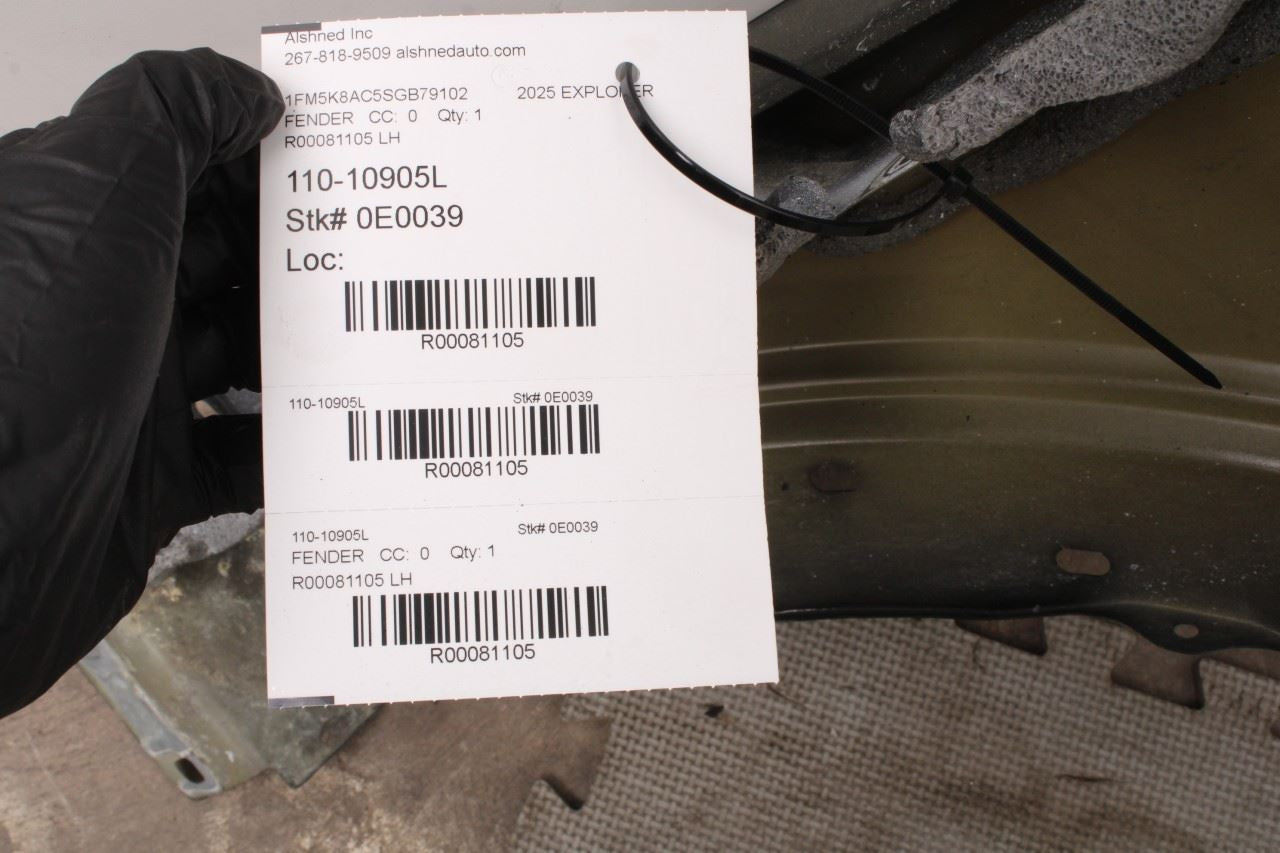 20-26 Ford Explorer Interceptor Front Left Side Fender Panel RB5Z-16006-B *ReaD*9