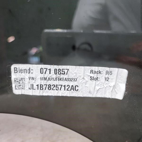 18-23 Ford Expedition Rear Right Passenger Door Window Glass JL1B-7825712-AC OEM - Alshned Auto Parts