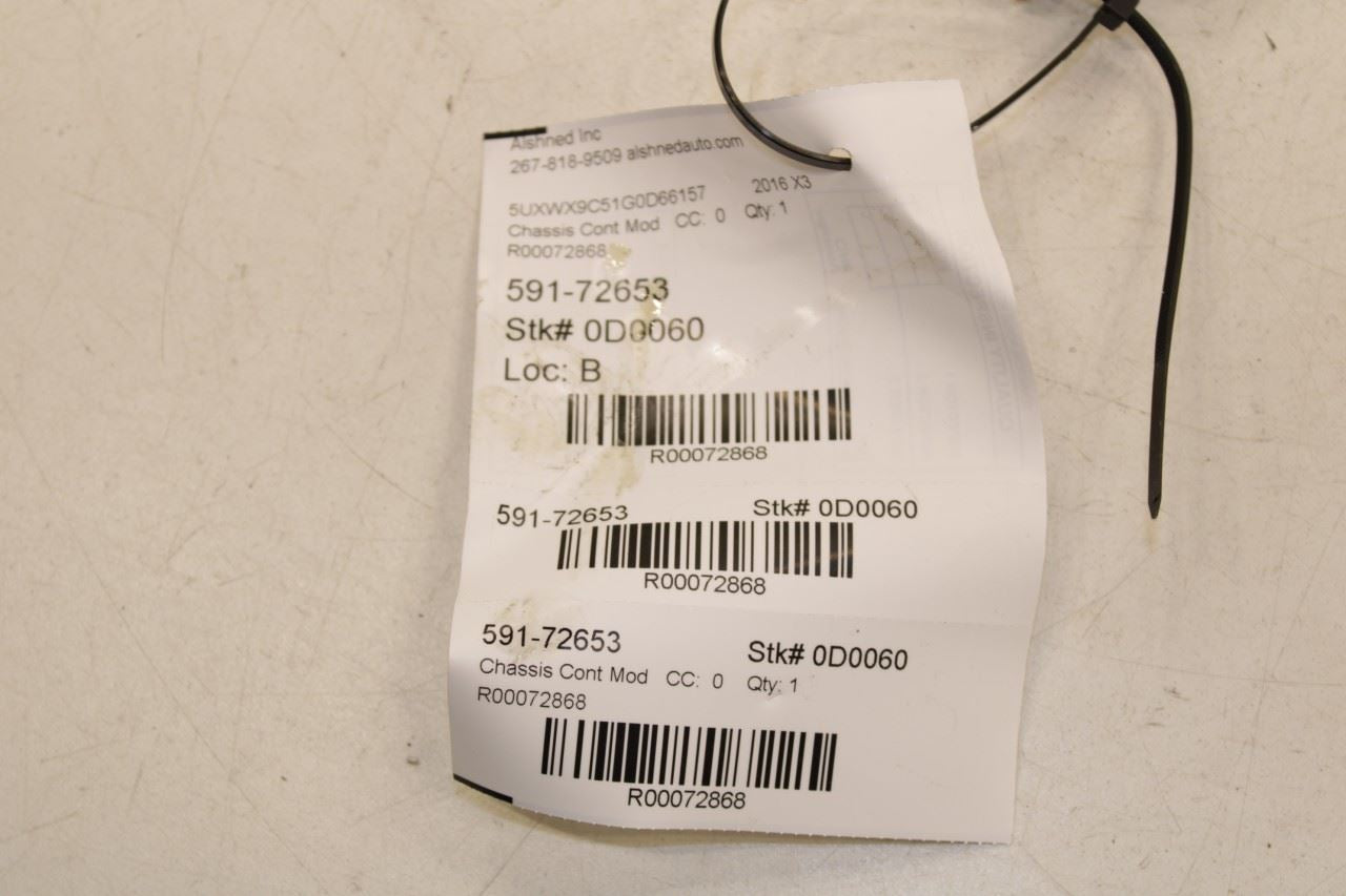 2014-2017 BMW X3 xDrive28i Lane Departure Warning Camera Control Module - Alshned Auto Parts