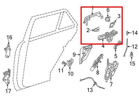 12-15 Mercedes-Benz ML350 3.5L Rear Door Driver Left Side Exterior Handle *ReaD* - Alshned Auto Parts