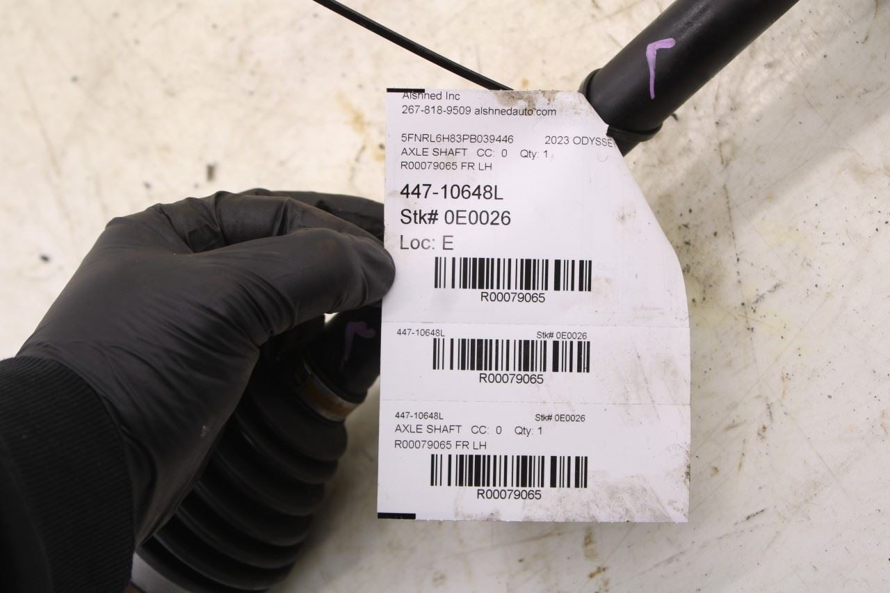 18-24 Honda Odyssey Touring FWD Front Left Driver Side CV Axle Drive Half Shaft11