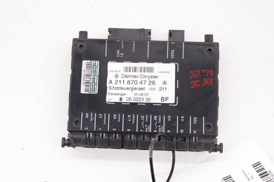 2006-2009 Mercedes-Benz CLK 350 Front Right Power Seat Memory Control Module OEM - Alshned Auto Parts
