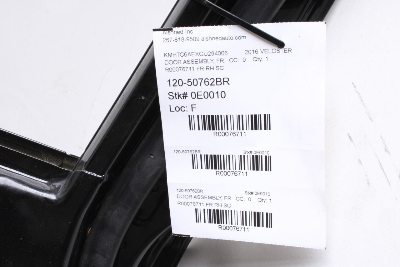 2011-2017 Hyundai Veloster Turbo Front Right Side Door Shell Panel 76004-2V010 - Alshned Auto Parts