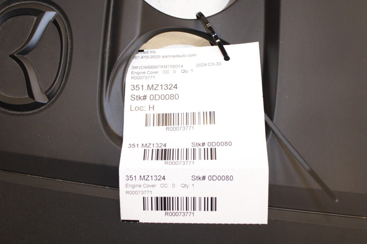 2023-2025 Mazda CX-30 2.5 S 2.5L Engine Appearance Motor Cover PXNS-10-2F0 OEM - Alshned Auto Parts