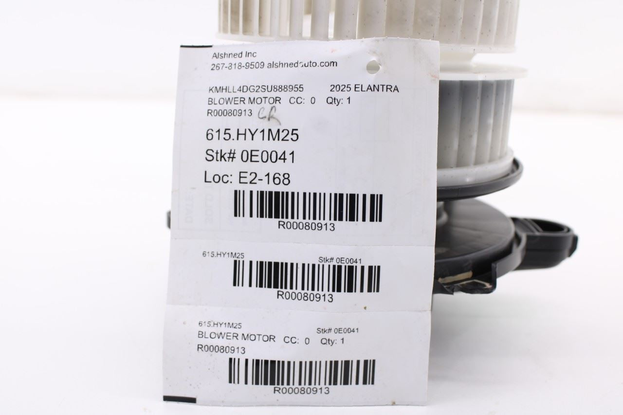 2021-2025 Hyundai Elantra SE 2.0L HVAC AC Blower Fan Motor 97113-AAAB0 OEM *ReaD9