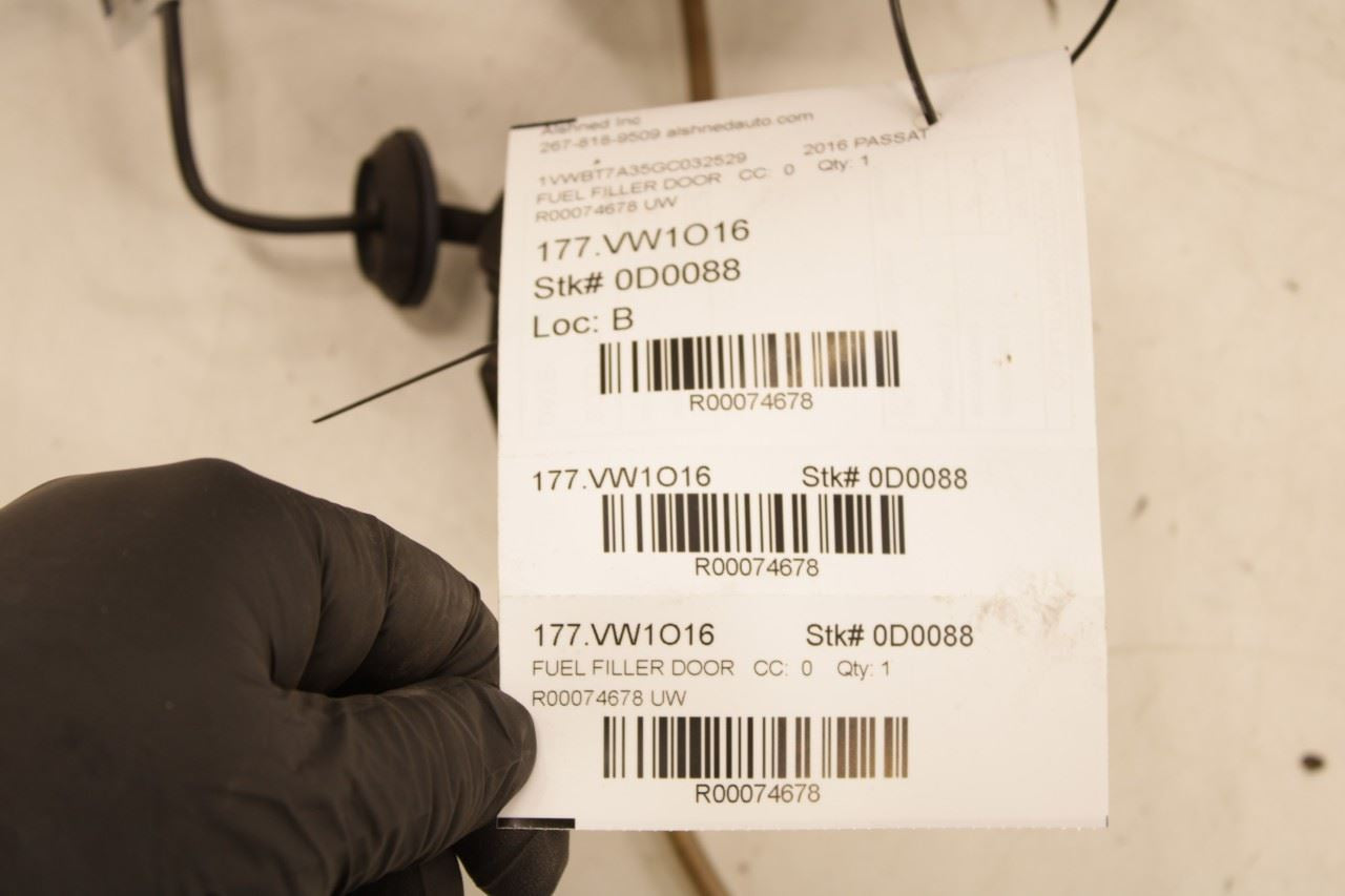 2012-2019 Volkswagen Passat SE 1.8L Fuel Tank Filler Housing Door Lid Cover - Alshned Auto Parts