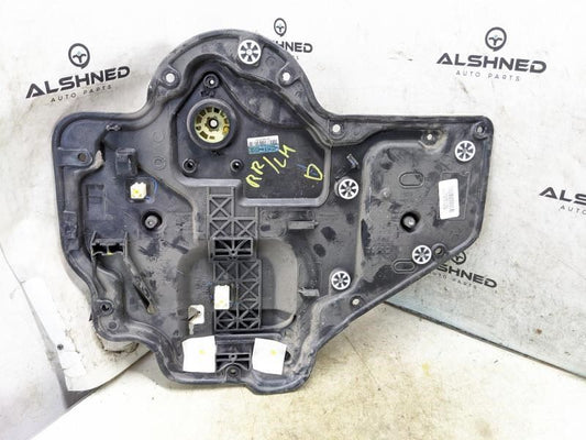 07-17 Jeep Wrangler RR LH Door Window Regulator w/ Carrier Plate 68211903AB OEM - Alshned Auto Parts