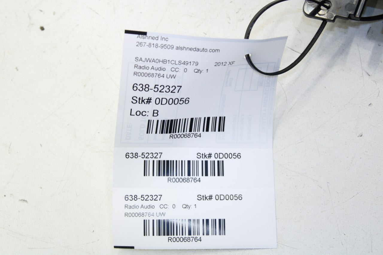 12-15 Jaguar XF Radio Faceplate Temperature Climate Control Panel CX23-18C858-CD - Alshned Auto Parts