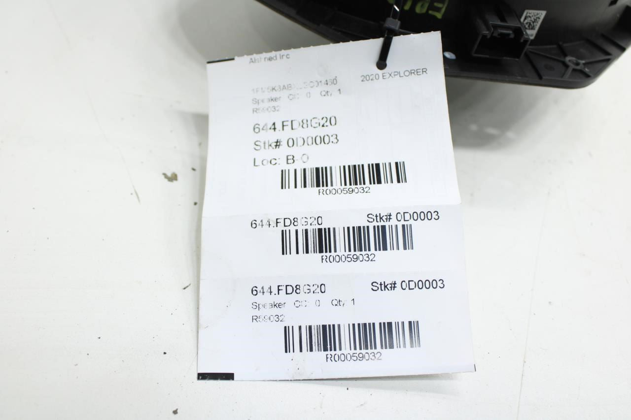 20-25 Ford Explorer Police FR RH Passenger Side Door Audio Speaker LB5T-18808-BB - Alshned Auto Parts
