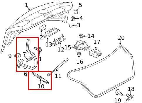 2012-2022 Volkswagen Passat SE Rear Right and Left Side Trunk Deck Lid Hinge Set - Alshned Auto Parts