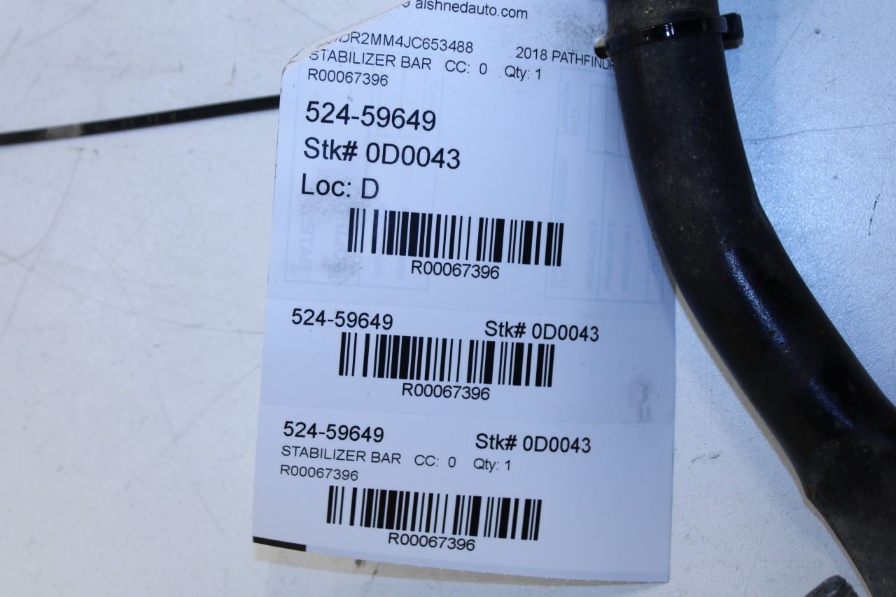 13-20 Nissan Pathfinder SV 3.5L AWD Front Stabilizer Sway Anti-Roll Bar w/ Link - Alshned Auto Parts