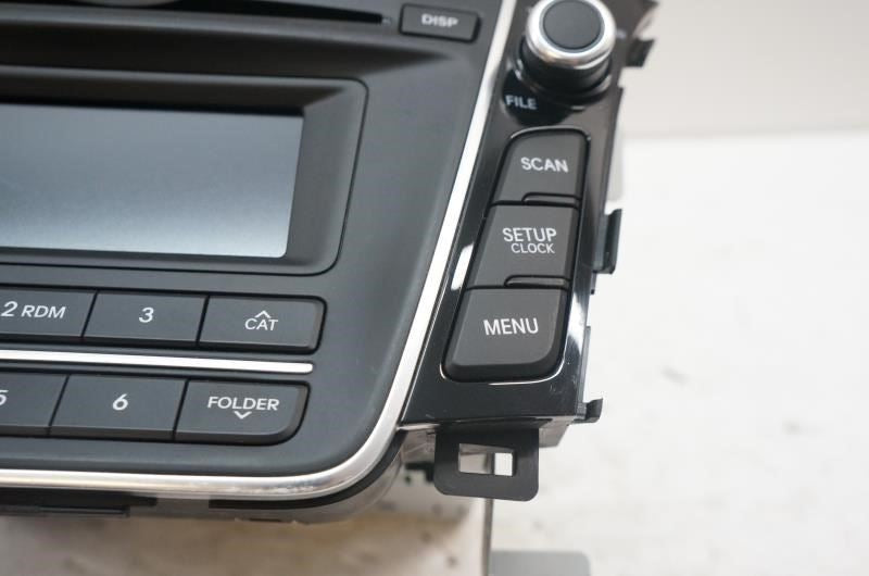 16-17 Hyundai Elantra GT Radio Faceplate Control Panel w/ Receiver and CD Player10