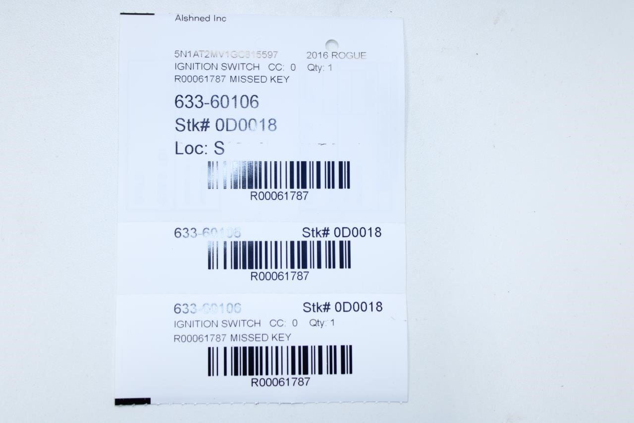 14-19 Nissan Rogue SV Engine Ignition Switch Button w/ Key Fob 251504BJ0A *ReaD* - Alshned Auto Parts